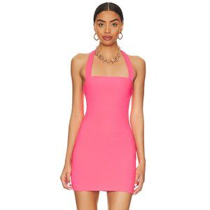 NEW AFRM x REVOLVE Norah Mini Dress in Hot Pink Neon XXS